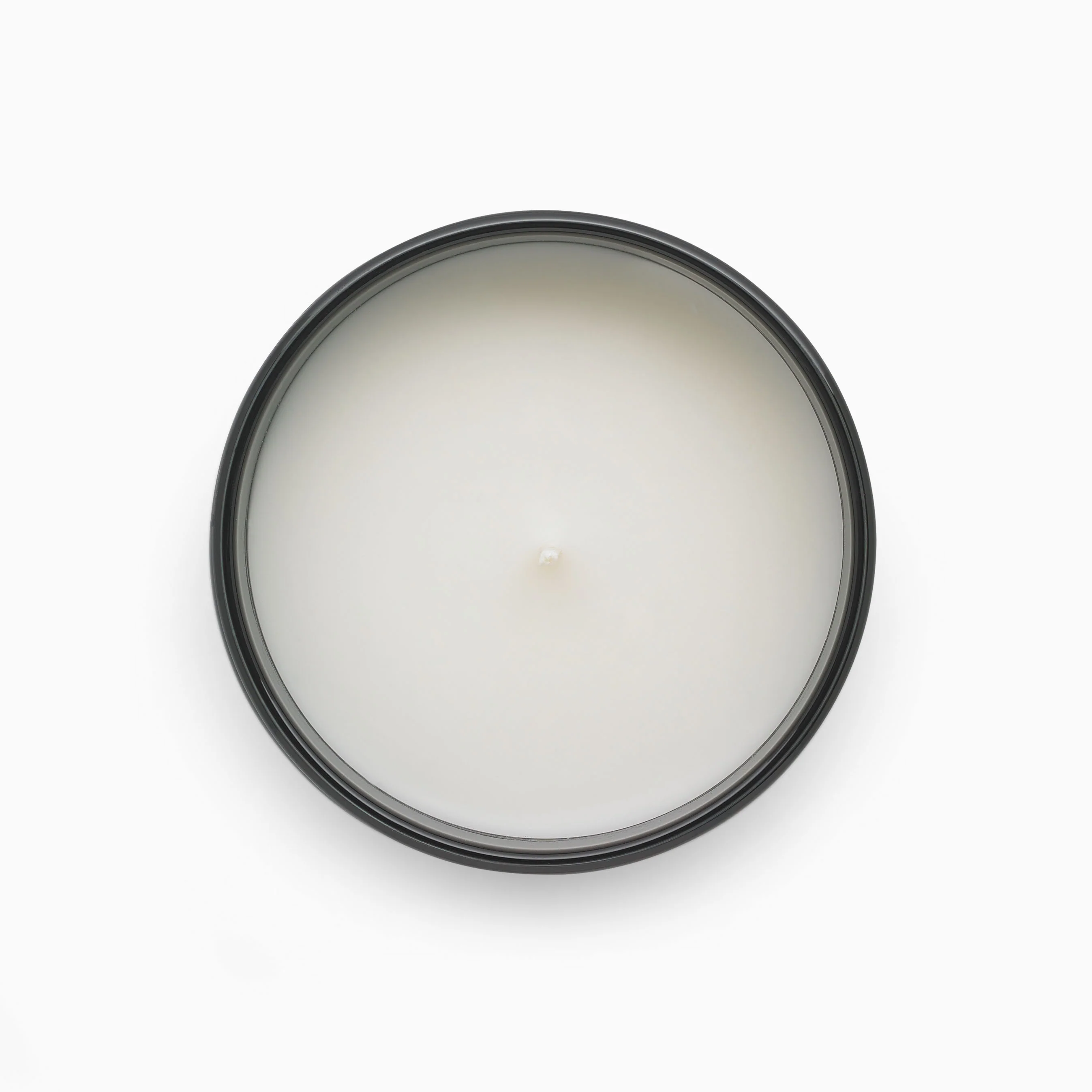 Charcoal Handblown Refillable Candle. - Image 6