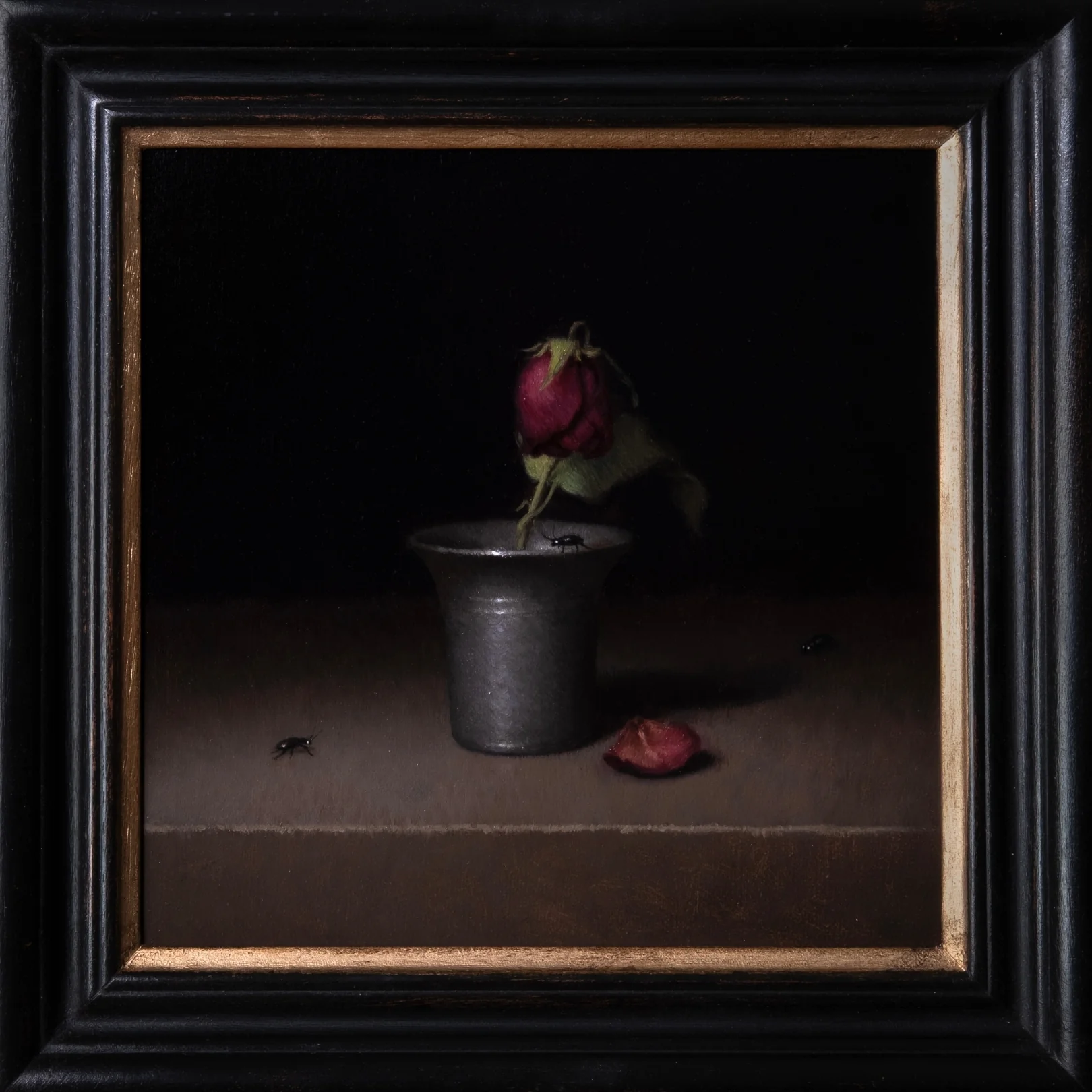 Rose With Insect 175g Candle - Image 4