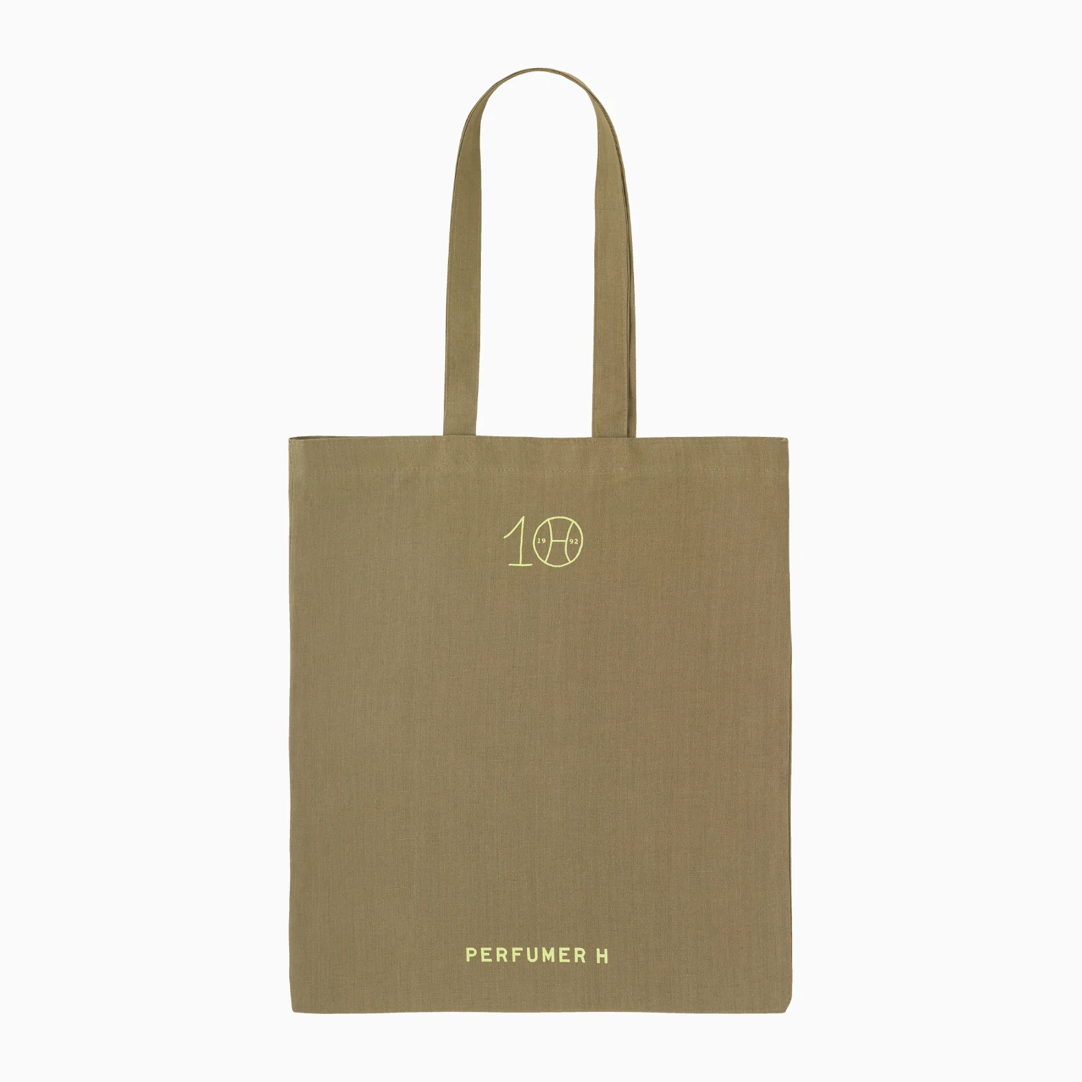 10th Anniversary Bergamot Linen Tote Bag - Image 3